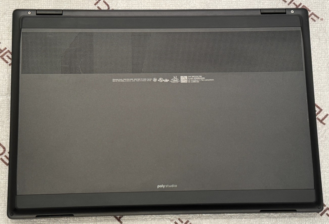 HP Omnibook X Flip 16″ 2K Touch Laptop Ultra 5 226V 16GB 512GB 16-as0013dx Wty