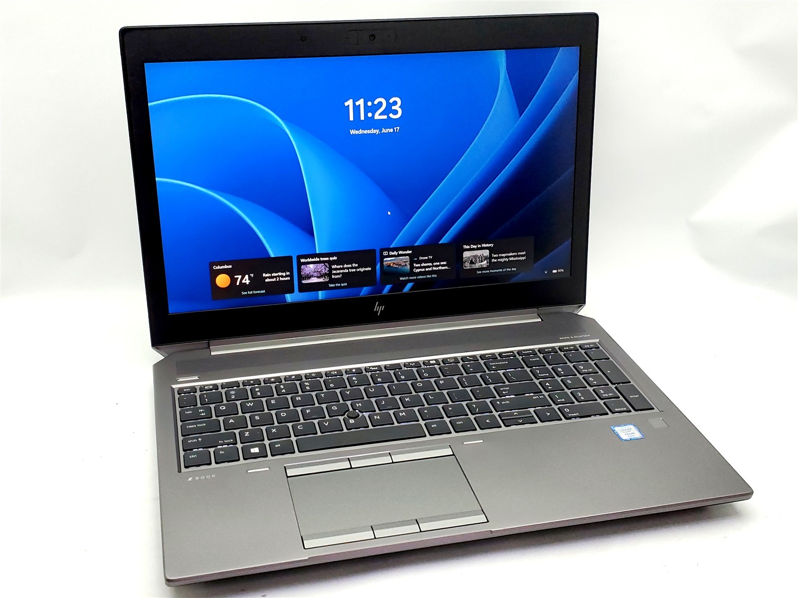 HP ZBook 15 G6 Workstation Xeon E-2286M 2.40GHz 64GB 256GB SSD T2000 W11P NO A/C