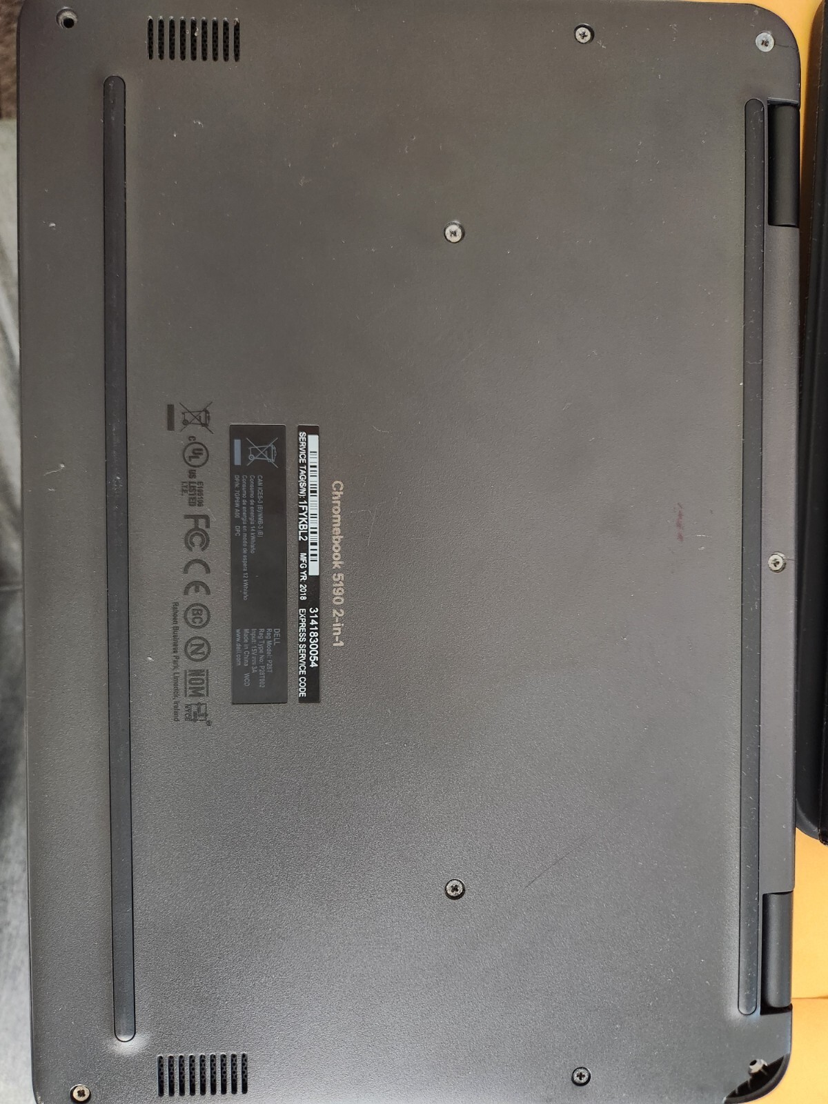 Dell Chromebook 5190 2-in-1/touchscren FOR PARTS