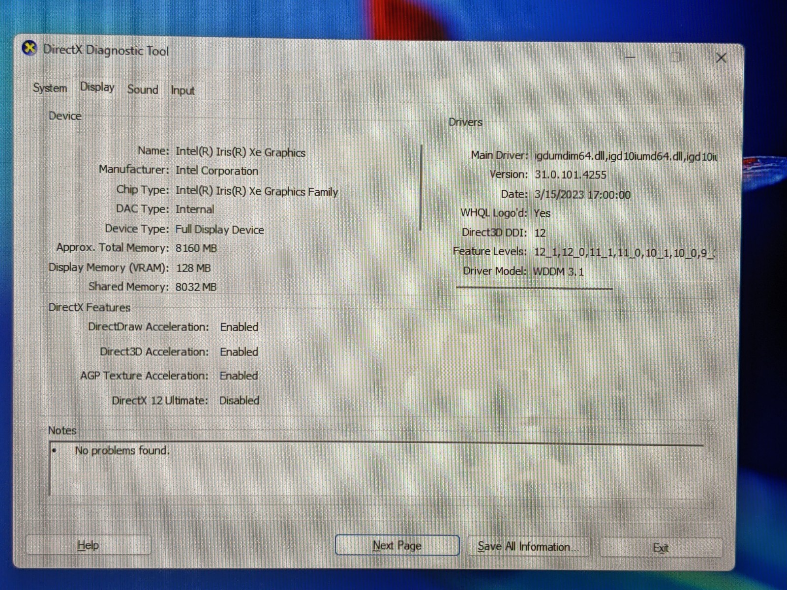 HP Elite Dragonfly G2 13.3″TOUCH i5-1135G7 2.4GHz 16Gb 1TB SSD Win11Pro +Charger