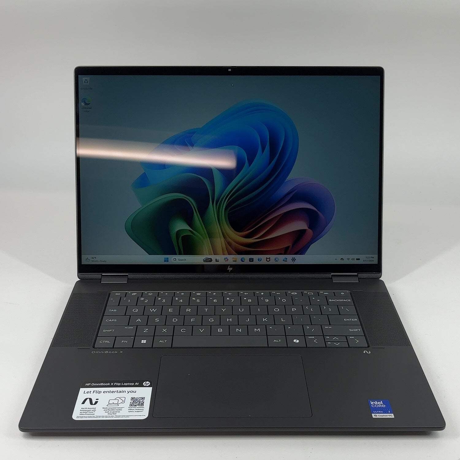HP OmniBook X Flip 16-AS0023DX 16″ Core Ultra 7 256V 2.2GHz 16GB RAM 1TB SSD
