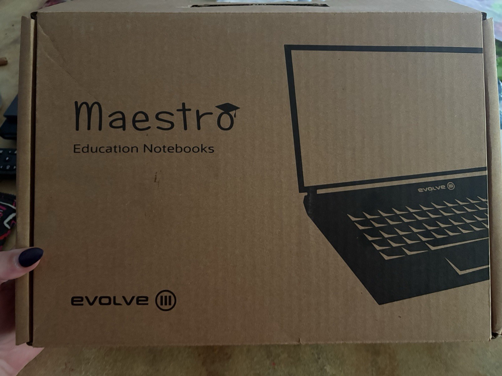 Microsoft Evolve III Maestro 11.6” 64GB , 1.1GHz, 4GB RAM Laptop W Case