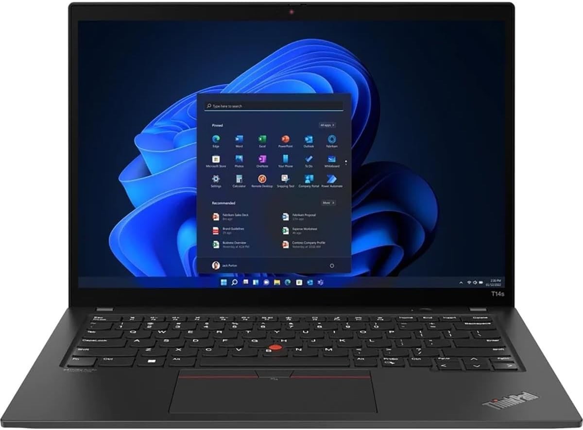 Lenovo ThinkPad T14s Gen 3 14″ Core i5-1245U 1.6GHz 16GB RAM 512GB SSD Laptop