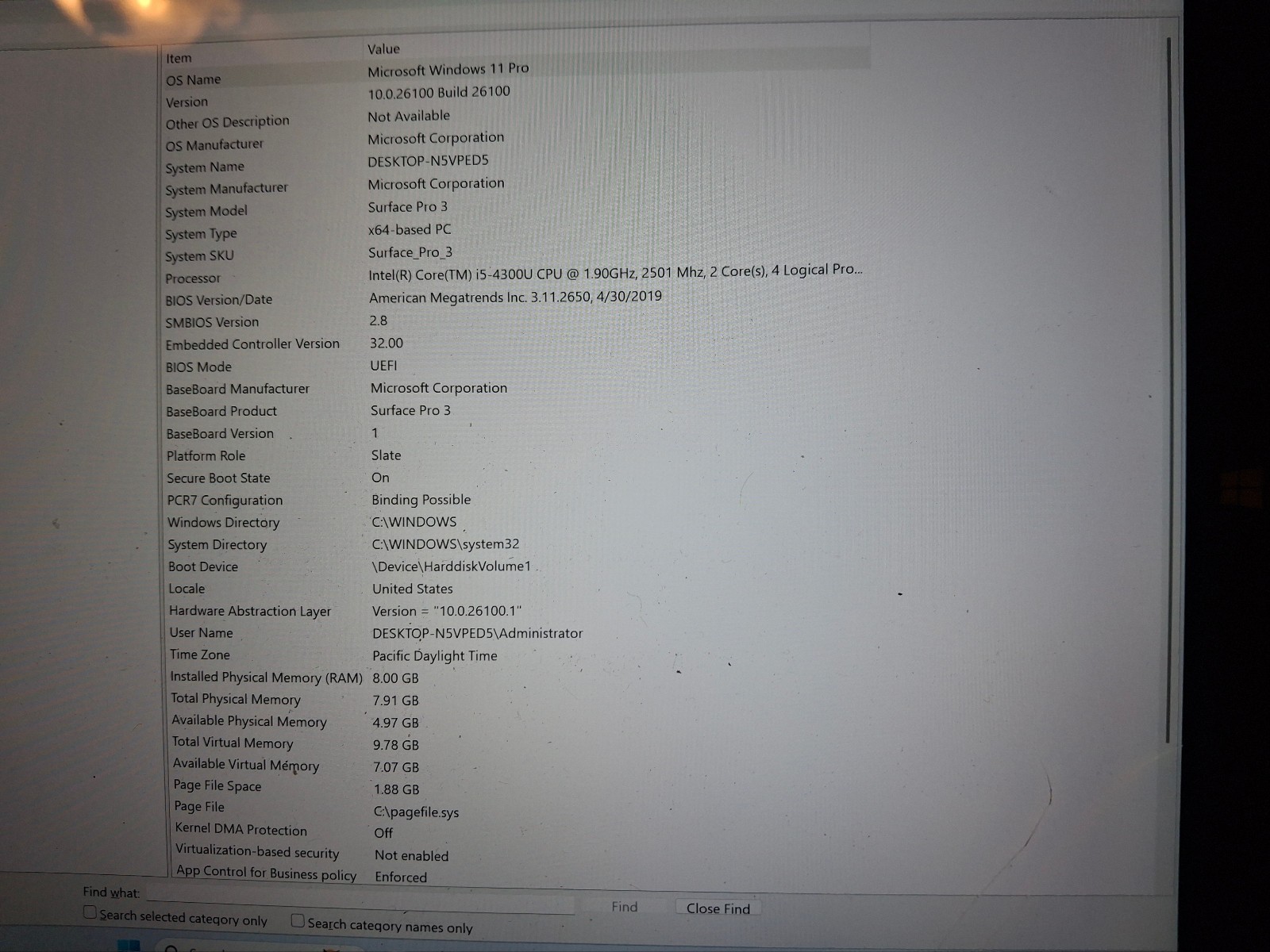 Microsoft Surface Pro 3 12 inch 256GB, Core i5-4300U, 1.9GHz, 8GB folio included