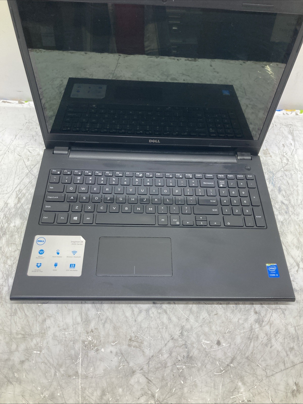 Dell Inspiron 3542 Laptop i3-4030u 1.90GHz 4gb Ram No HDD Boots Bios