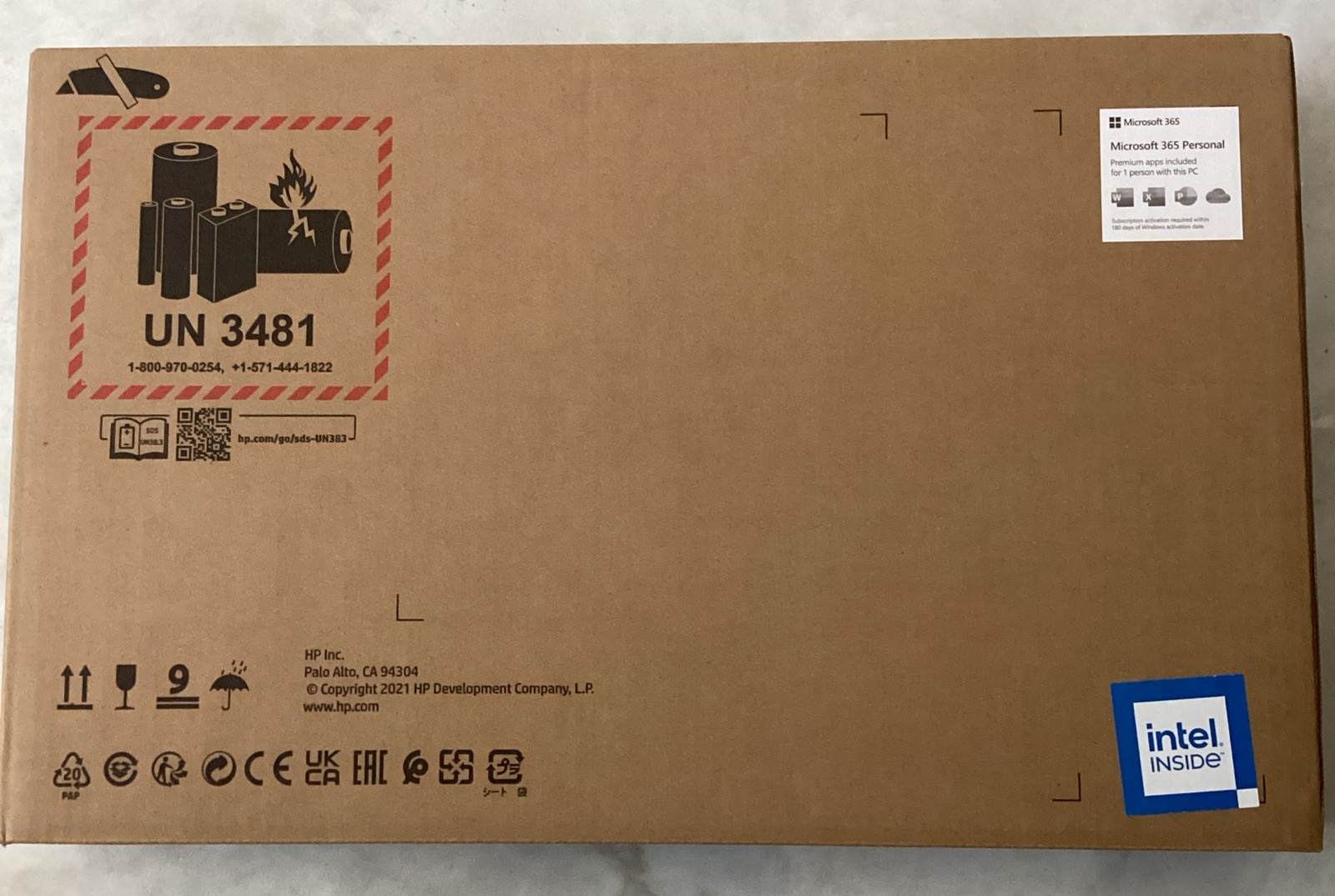 HP 15.6″ Laptop, Intel Pentium Silver N5030, 4GB RAM, 128GB SSD, Jet Black 15-dw