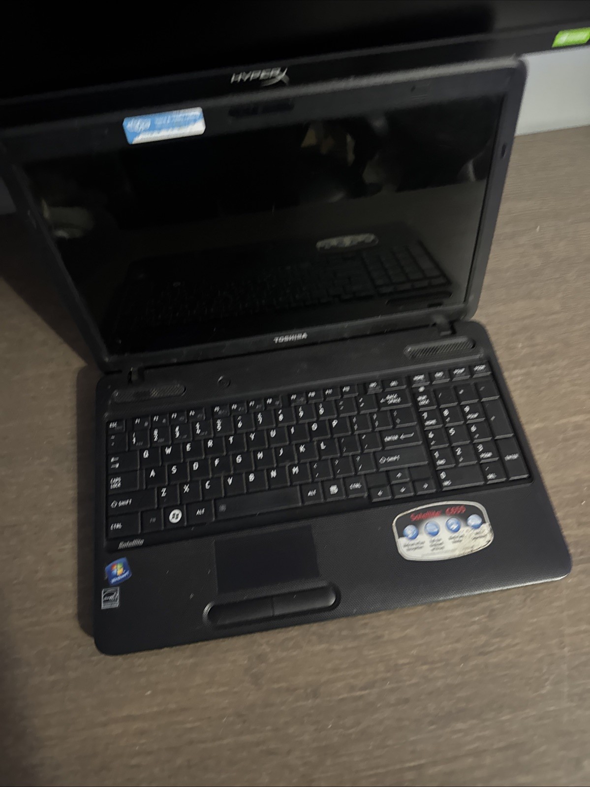 Toshiba Satellite C655D-S5338 15.6″ Laptop No HDD FOR PARTS UNTESTED