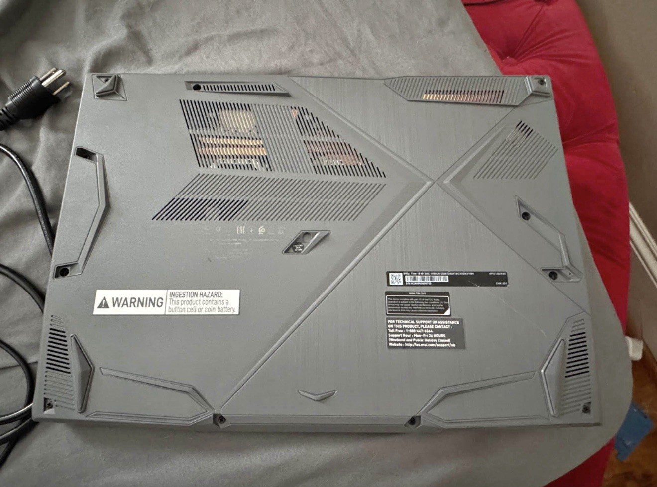 MSI Thin 15.6 inch FHD 144Hz Intel Core i5-13420H NVIDIA GeForce (USED)