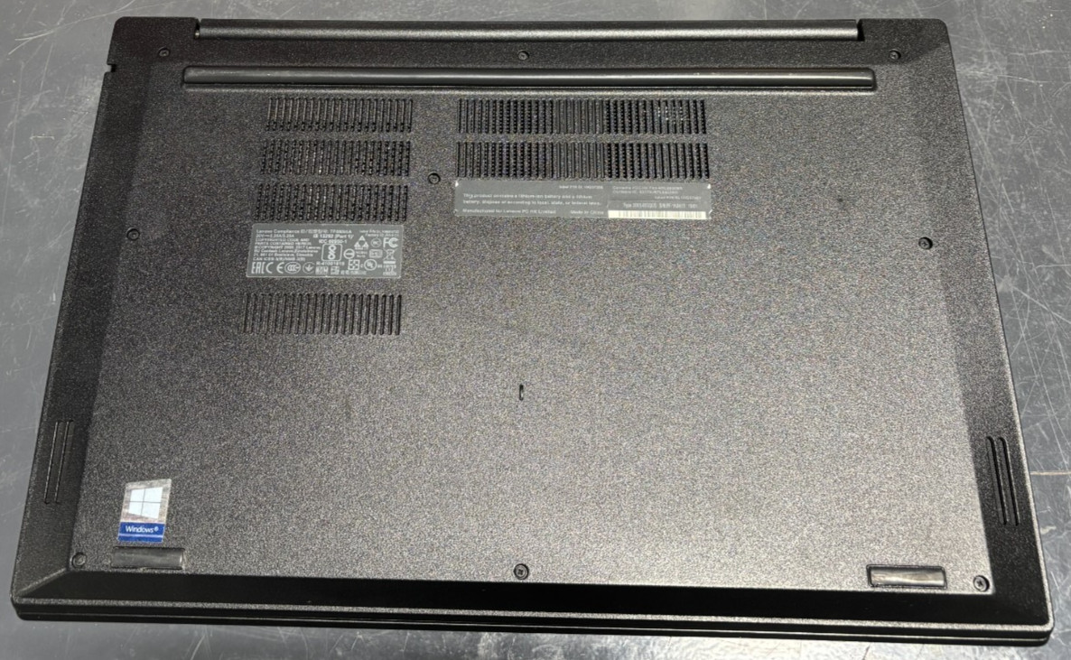 Lenovo ThinkPad E580 15.6″ i5-7200U @2.50GHz 8GB RAM 512GB SSD