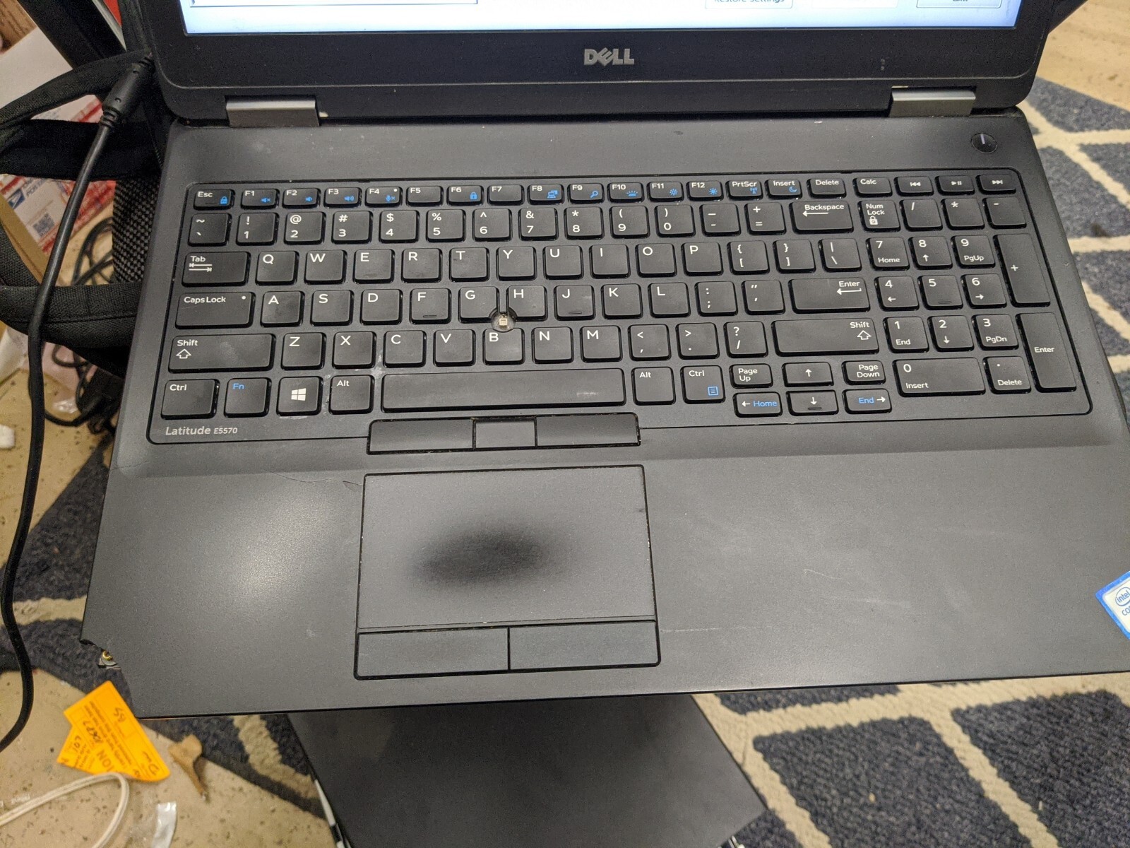 Dell Latitude E5570 Laptop Parts/Repair Core i5-6300U 2.4GHz 8GB RAM NO HD/batt