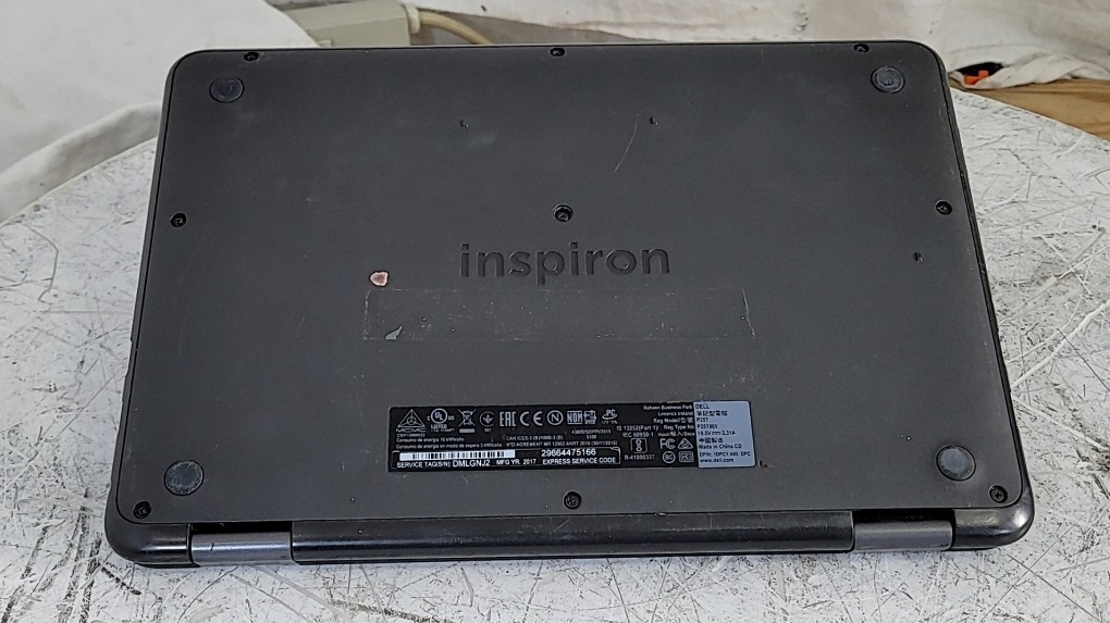 DELL Inspiron 3185 P25T Laptop Intel PENTIUM N3710 8GB SEE NOTES