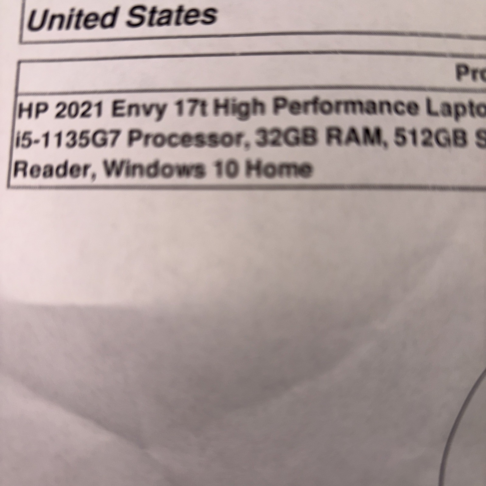 HP Envy 17t High Performance Laptop, 17.3″