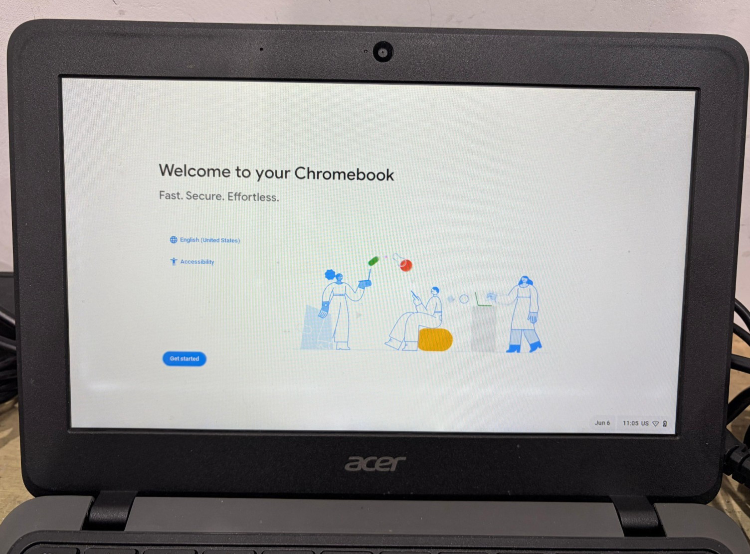 Acer Chromebook C733 Intel Celeron N4020 4GB, 32GB SSD. **READ**