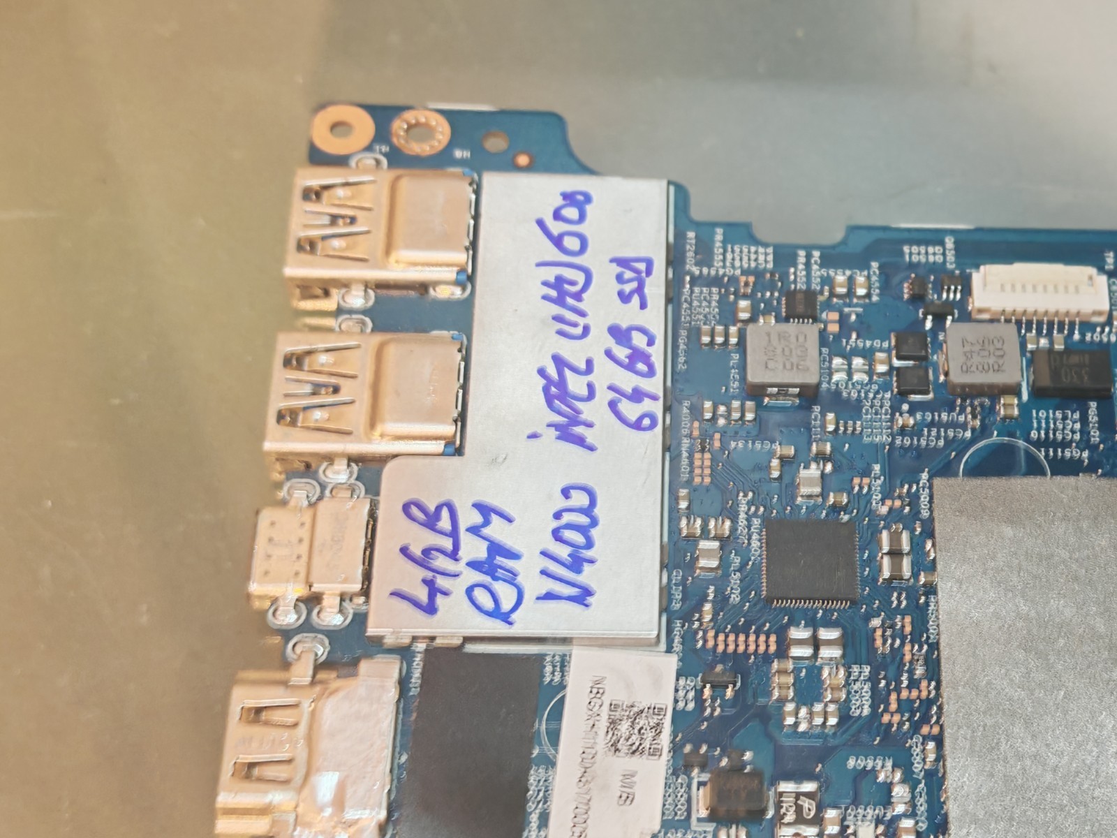 ACER SF114-32 MOTHERBOARD 448.0E604.001M N4000 64GB EM 4GB UHD 600 NBGXH1100A #
