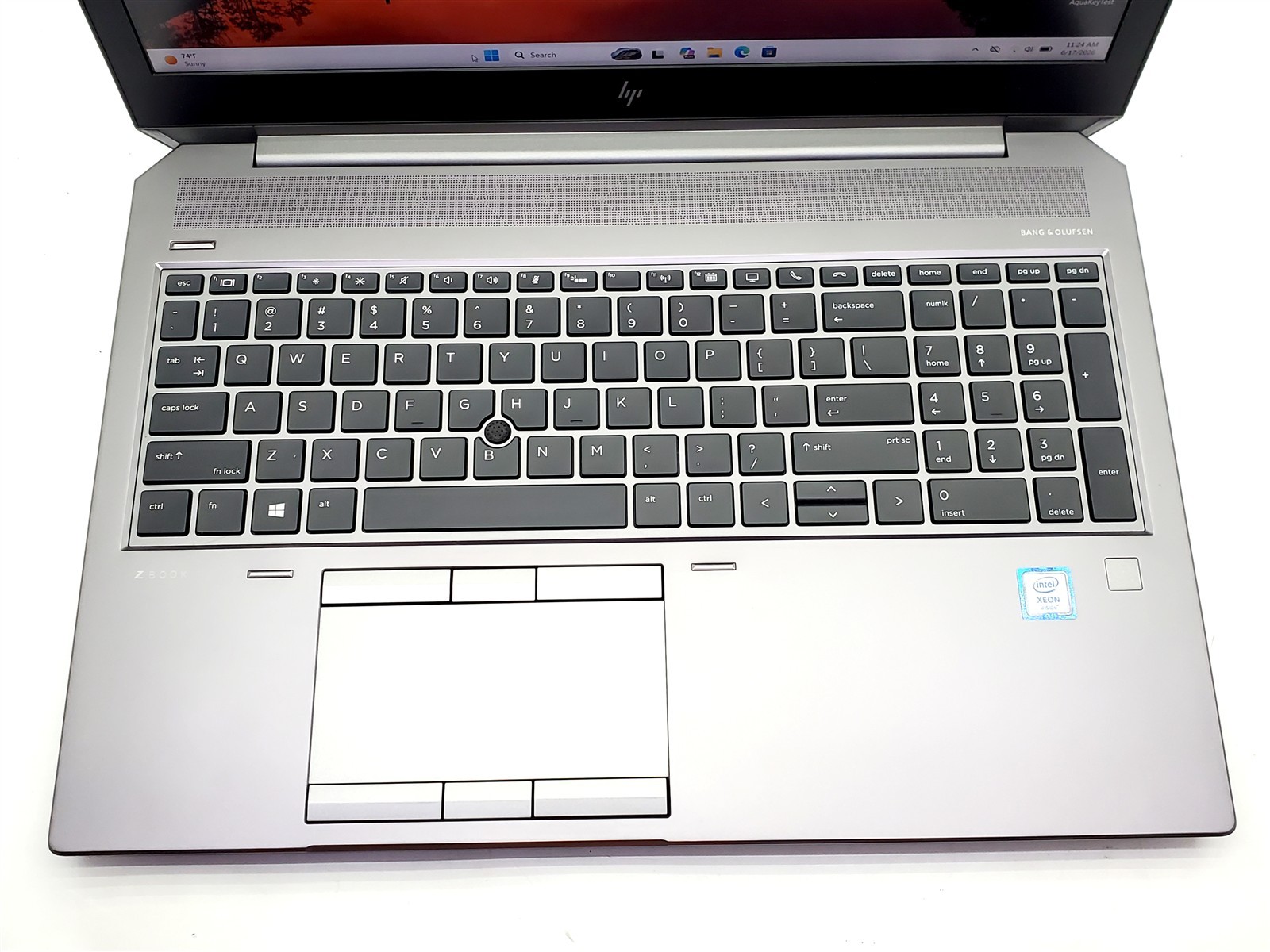 HP ZBook 15 G6 Workstation Xeon E-2286M 2.40GHz 64GB 256GB SSD T2000 W11P NO A/C