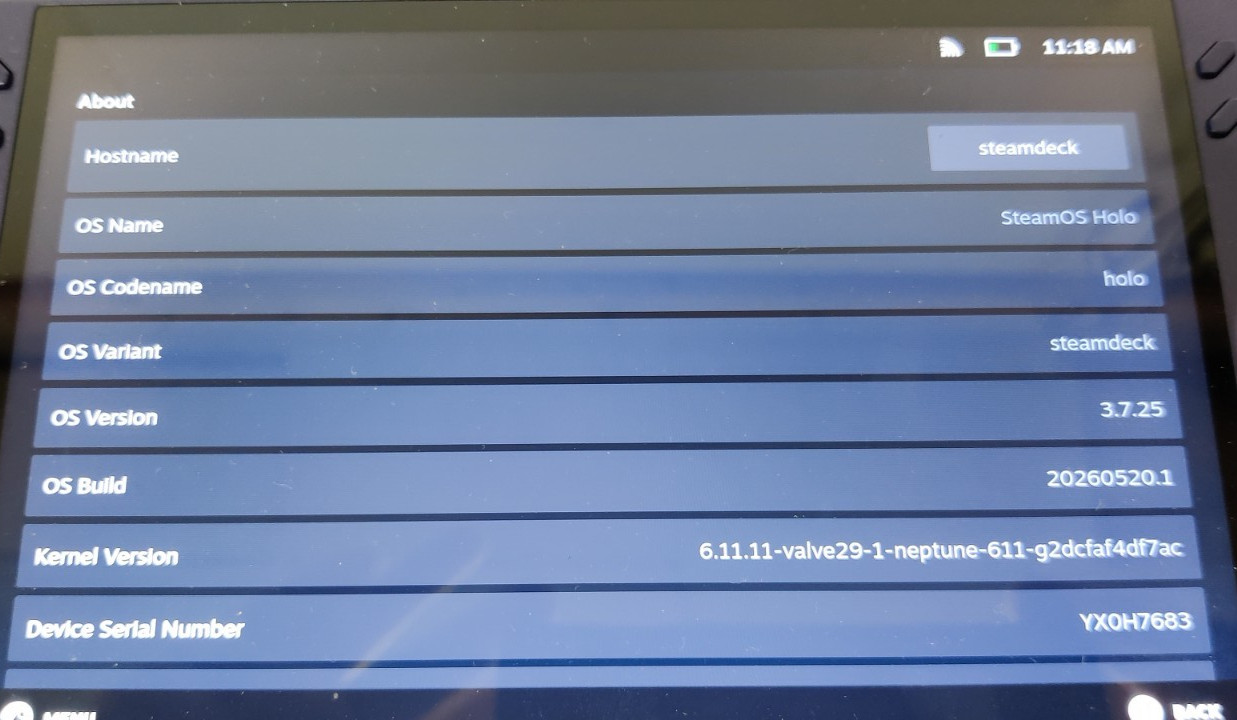 (147013) Lenovo Legion Go S 2 Steam OS 32GB (8APU1) w/Charger *Pre Owned*