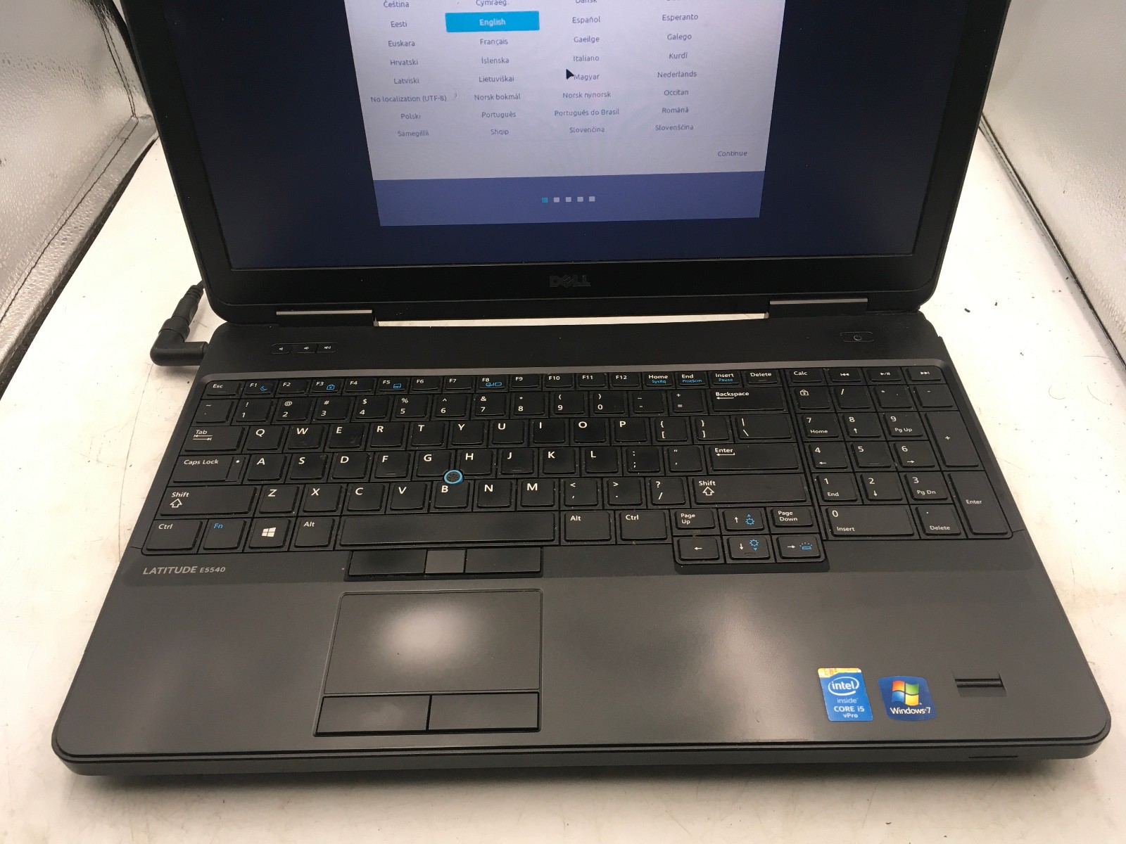 DELL LATITUDE E5540 – LINUX OS – INTEL I5 4TH GEN – 8GB RAM – 128GB HDD -READ-BB
