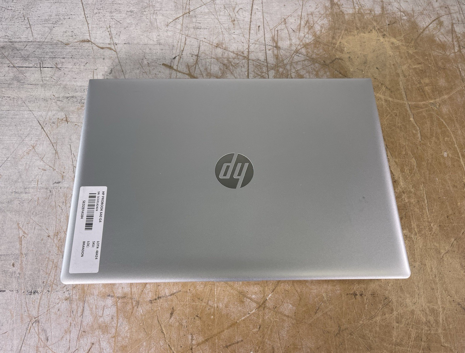 HP PROBOOK 640 G4 i5-8350U @ 1.7GHz, 8GB RAM, NO HDD/OS