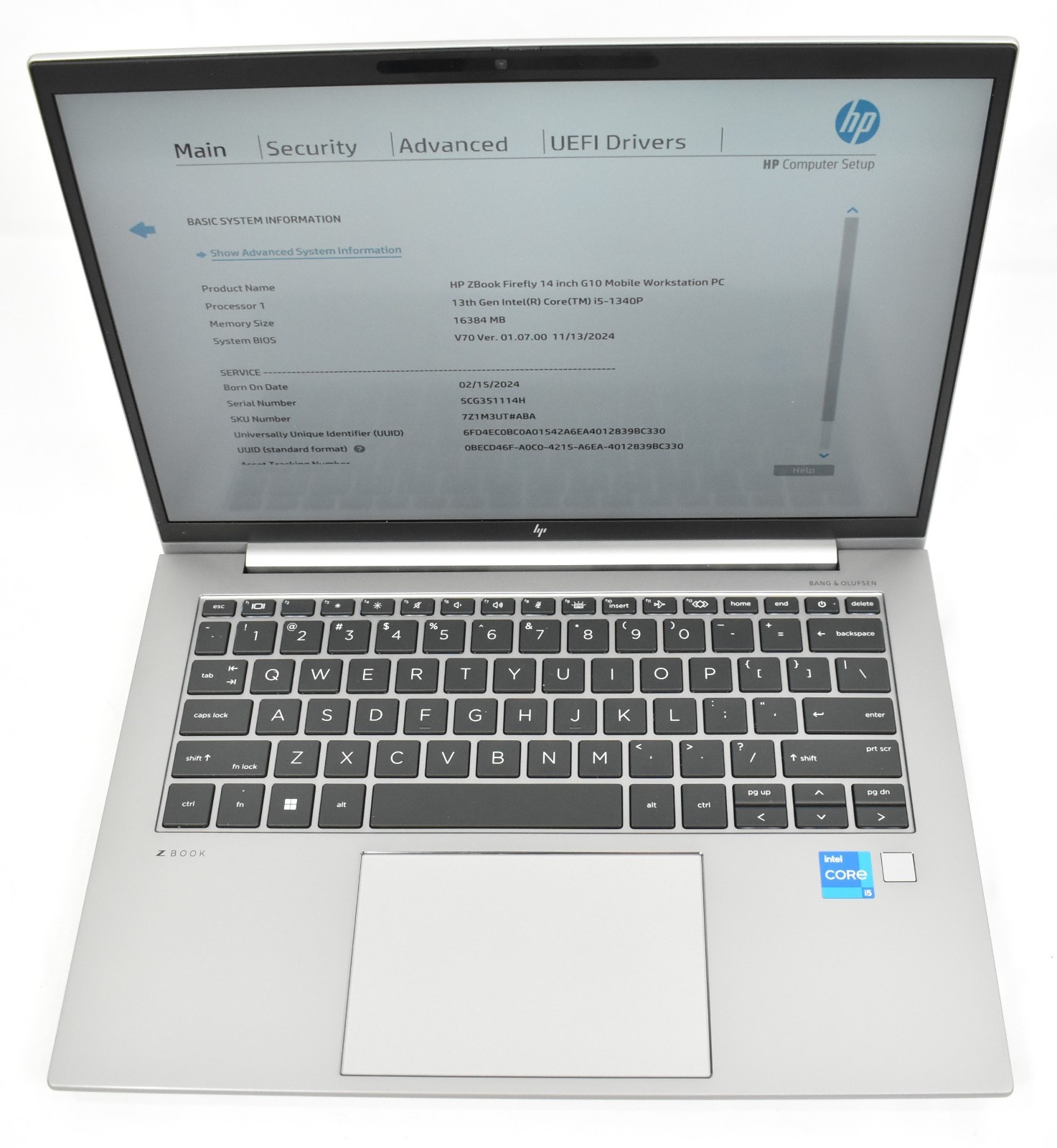 (2) HP Z Book Firefly 14 G10 Laptop i5-1340P 16GB No HD No OS For Parts Repair
