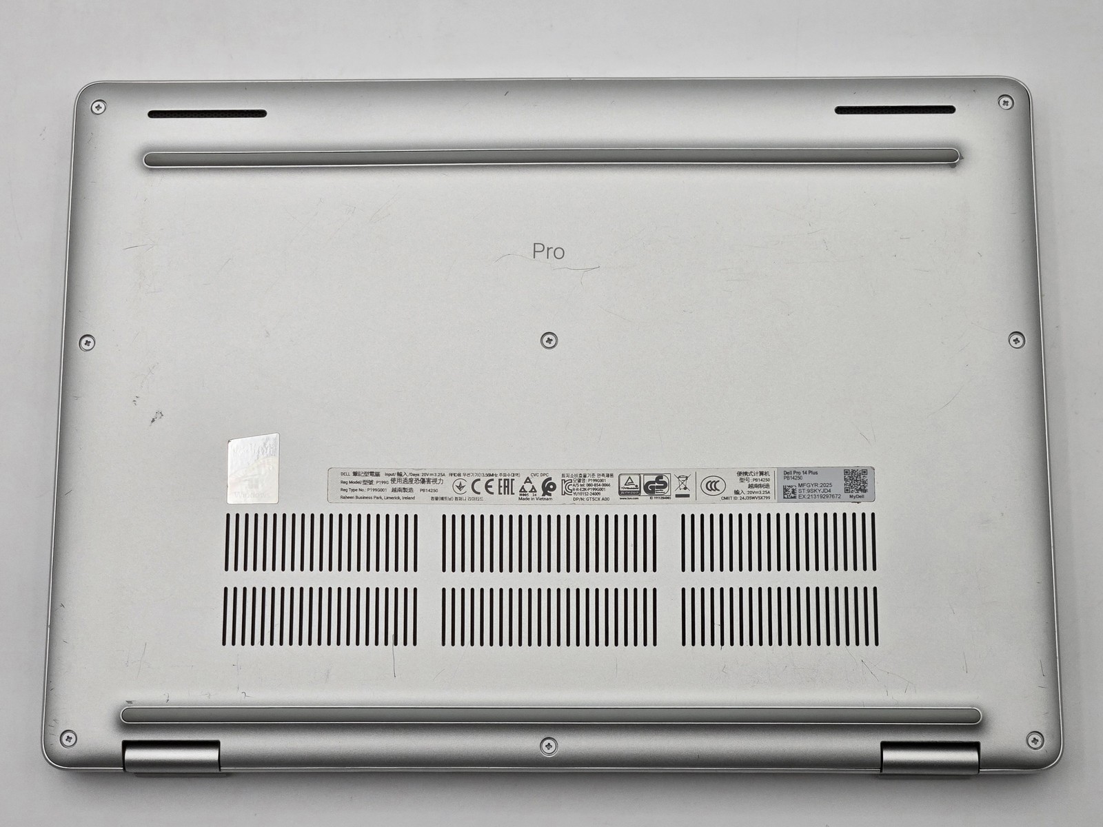 Dell Pro 14 Plus Core Ultra 5 236V Arc 16GB 256GB SSD Win11 Pro Warranty
