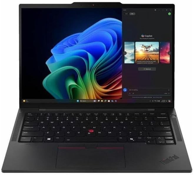Lenovo 21QJ00CSUS ThinkPad T14 Gen 6 14″ Copilot+ PC Notebook – Black