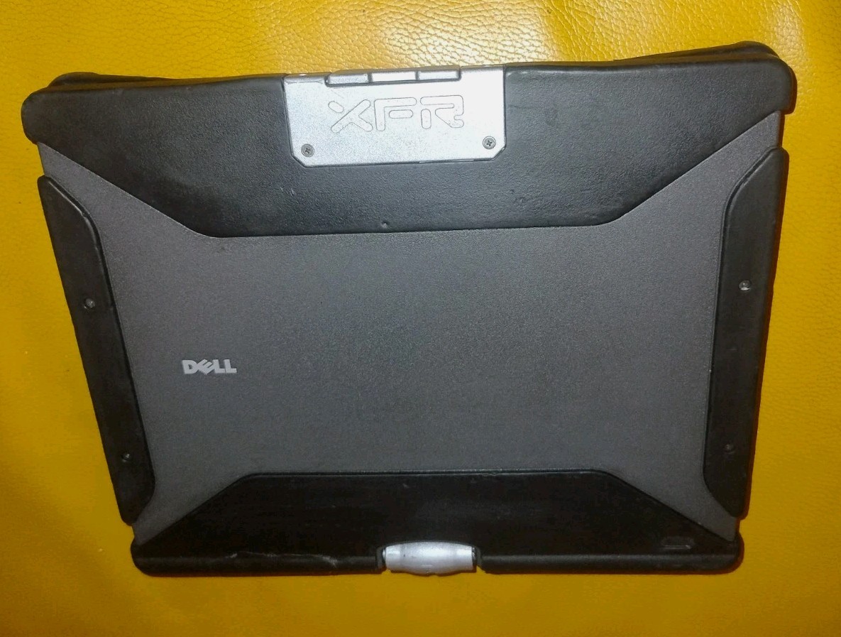 DELL LATITUDE XT2 XFR Touch Notebook Laptop Rugged Tablet Working Sold as spare