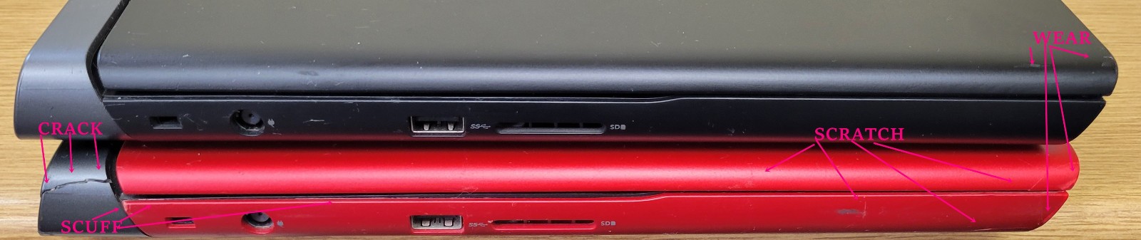 (Lot of 2)Dell Inspiron 15 7000 Gaming i5/i7-7th Gen 2.5/2.80GHz 16GB No OS/SSD