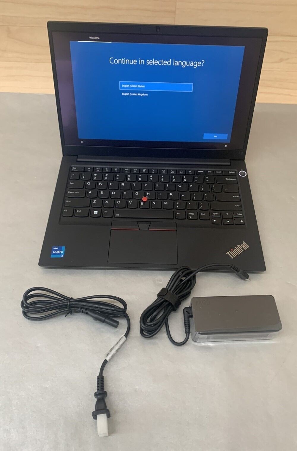Lenovo ThinkPad E14 Gen2 14″ i7-1165G7 2.80GHz 16GB RAM 500GB SSD Win 10 Pro