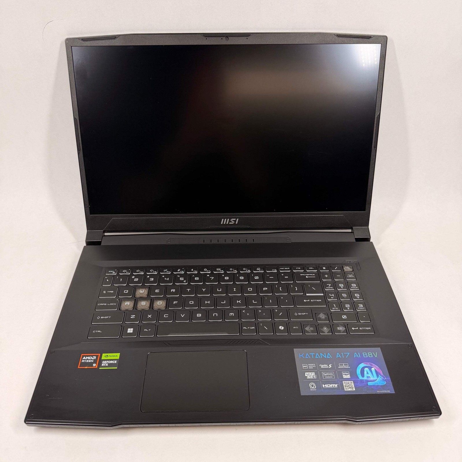 MSI Katana A17 AI B8VE 17.3″ Ryzen 9 8945HS 32GB RAM 1TB SSD GeForce RTX 4050