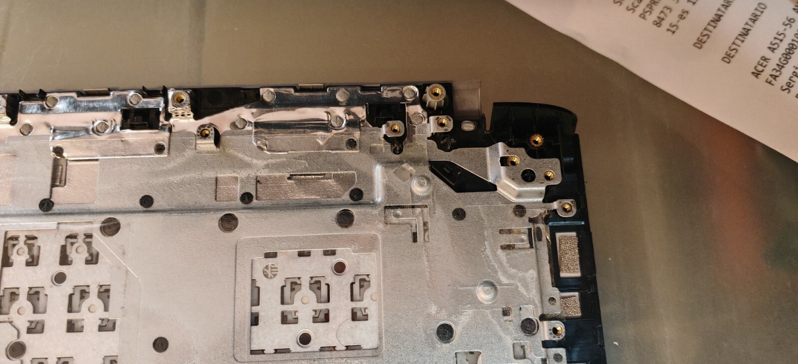 ACER A515-51 A515-41 A615-51 TOP BODY PALMREST AM20X000D00