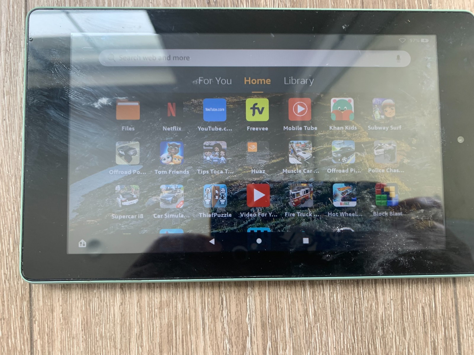 Amazon M8S26G Fire 7 9th Gen 16 GB Bluetooth 7 in Screen Tablet