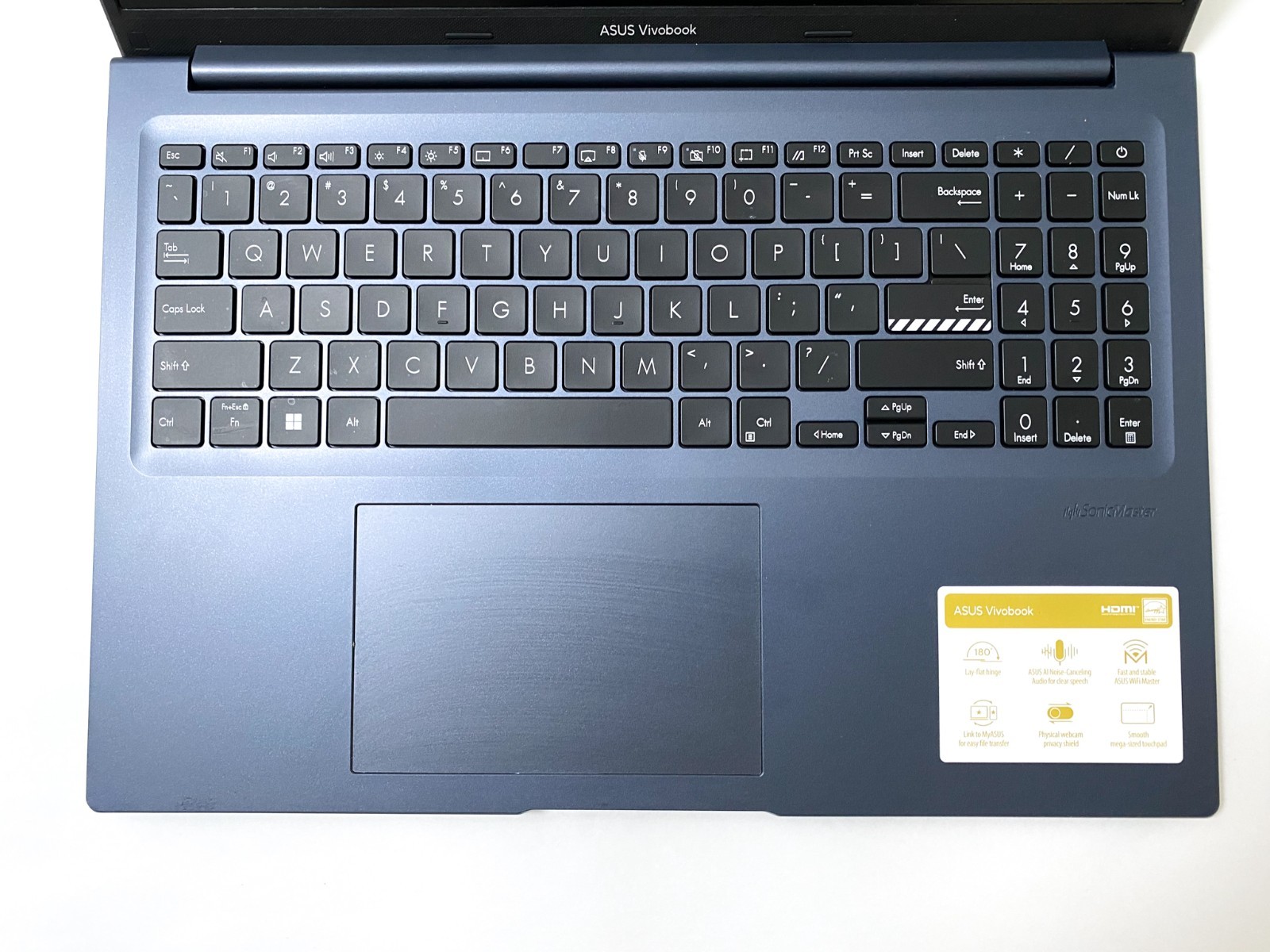 ASUS VIVOBOOK 16X M1603Q 16″ AMD RYZEN 7 5800HS 3.20GHZ 512GB SSD 12GB W11