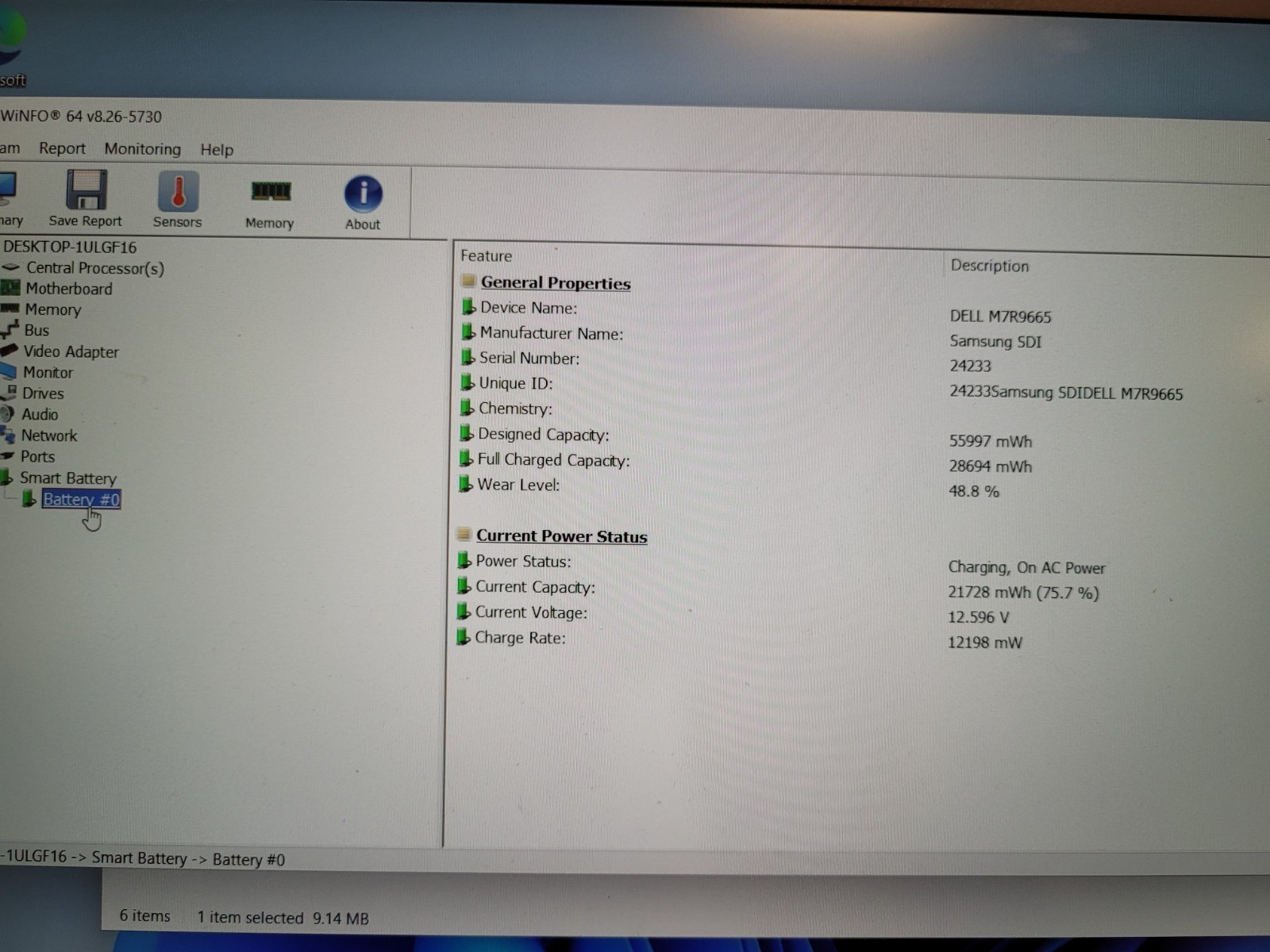 Dell xps 15 9550 15.6″ i7-6700HQ 2.6ghz 8gb ram no ssd parts read FLHFHC2