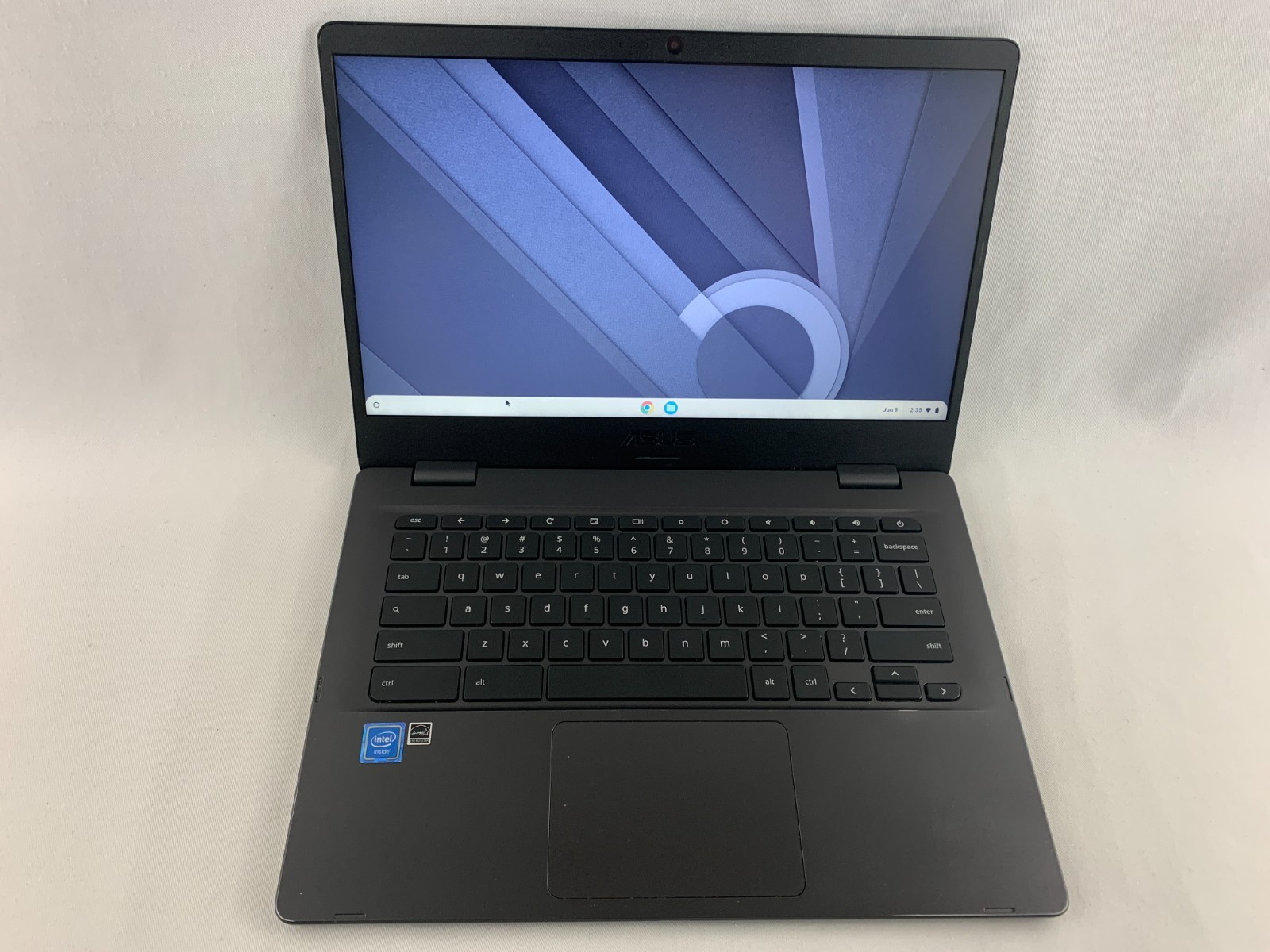 Asus C423NA Chromebook, Intel Celeron N3350 1.10GHz, 4GB RAM, 71% Battery