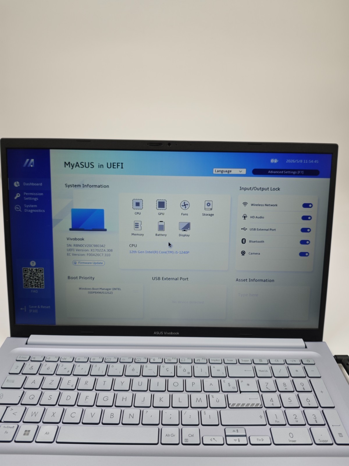 ASUS Vivobook 17 X1702ZA 17.3″ FHD Intel Core i5-1240P 16GB RAM 512GB SSD Win11