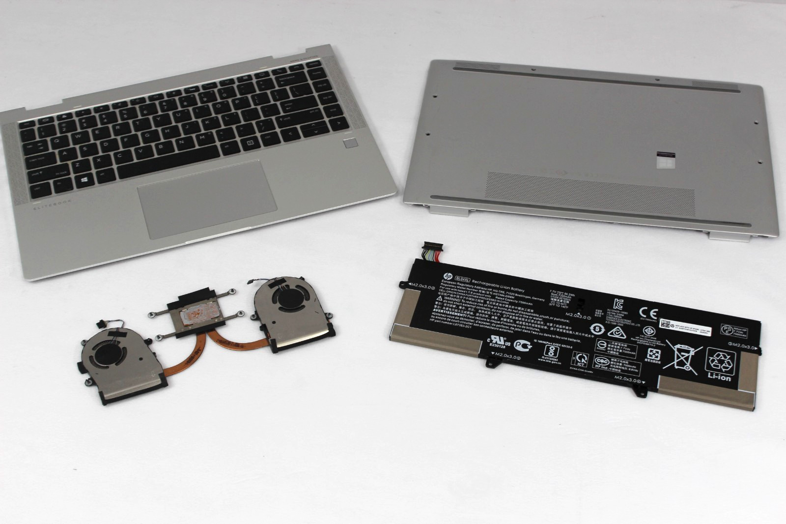 HP Elitebook X360 1040 G6 Genuine OEM Palmrest Assembly Keyboard Touchpad Laptop
