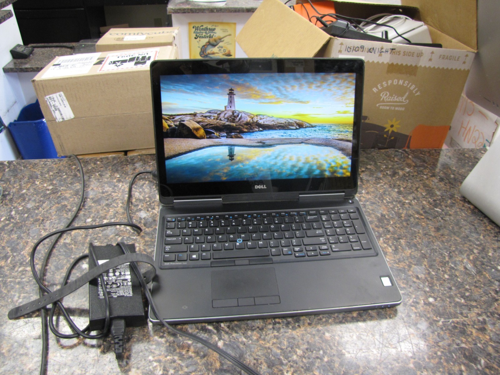 Dell Precision 7510 15″ Touchscreen Laptop Intel i7-6820HQ 2.70GHz 16GB RAM +HDD