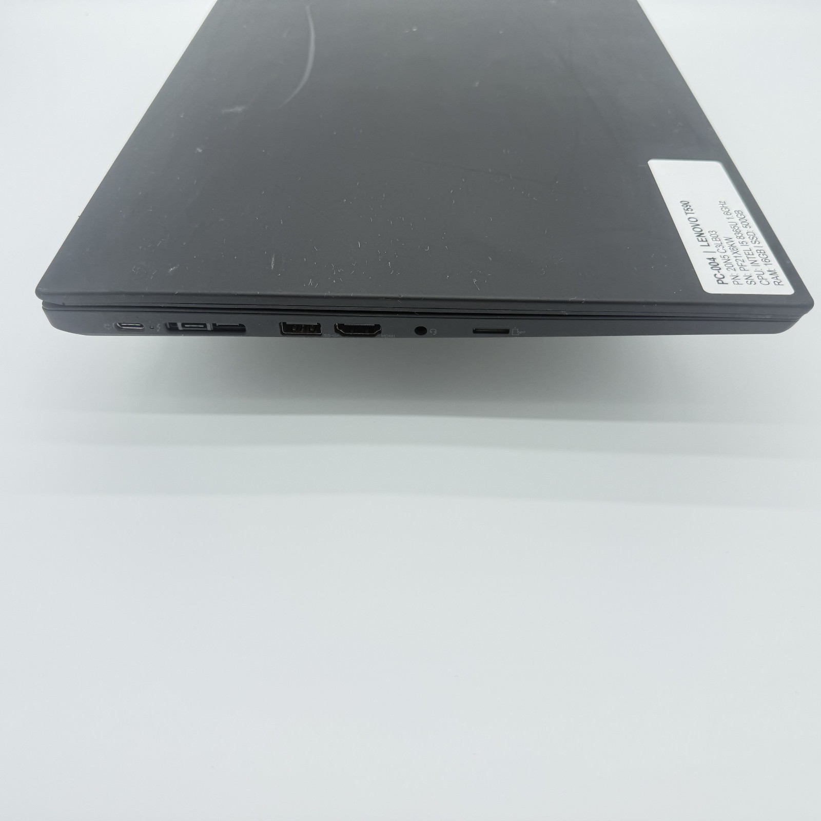 Lenovo ThinkPad T590 i5-8365U 16GB 500GB SSD Win 11 Missing Shift Key (PC-004)