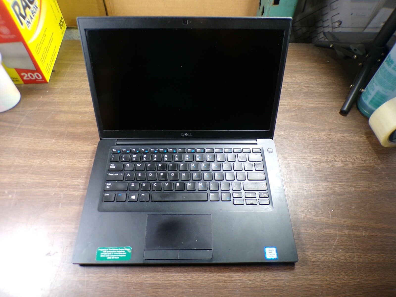 DELL LATITUDE 7290 INTEL CORE I5-8350U 1.70GHZ 16GB RAM **NO HD/ NO CADDIE