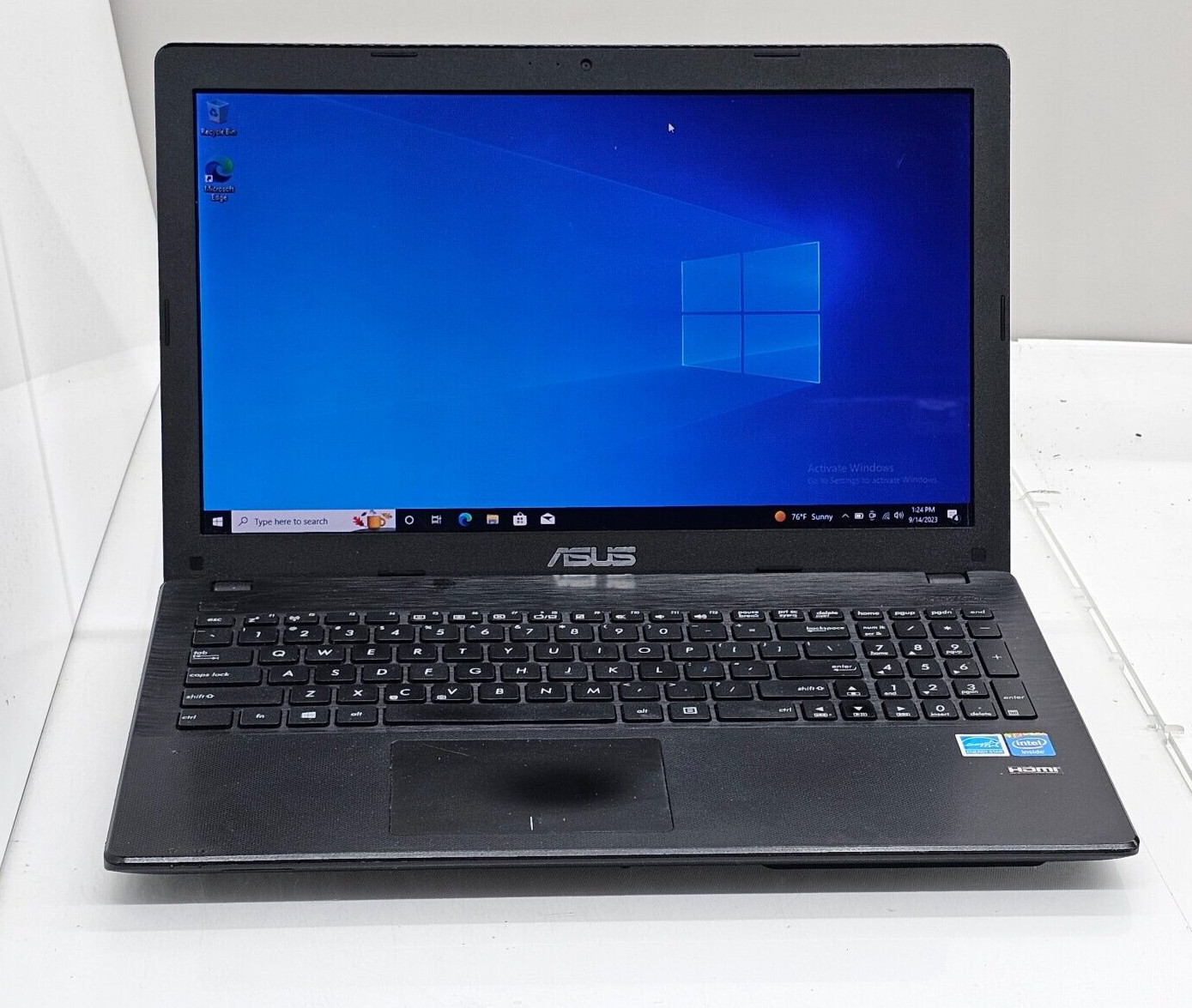 ASUS NOTEBOOK D550M INTEL CELERON N2815 @ 1.86GHz 4GB RAM 500GB HDD