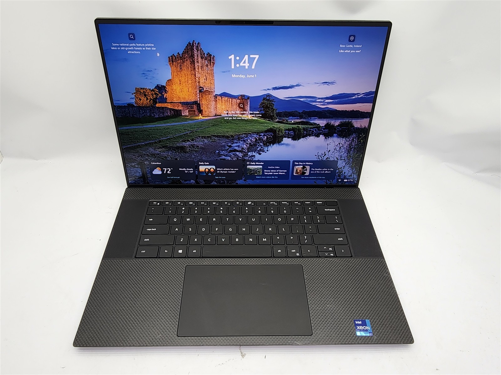Dell Precision 5760 17″ Xeon W-11855M 32GB RAM nVidia RTX A3000 1TB NVMe Laptop