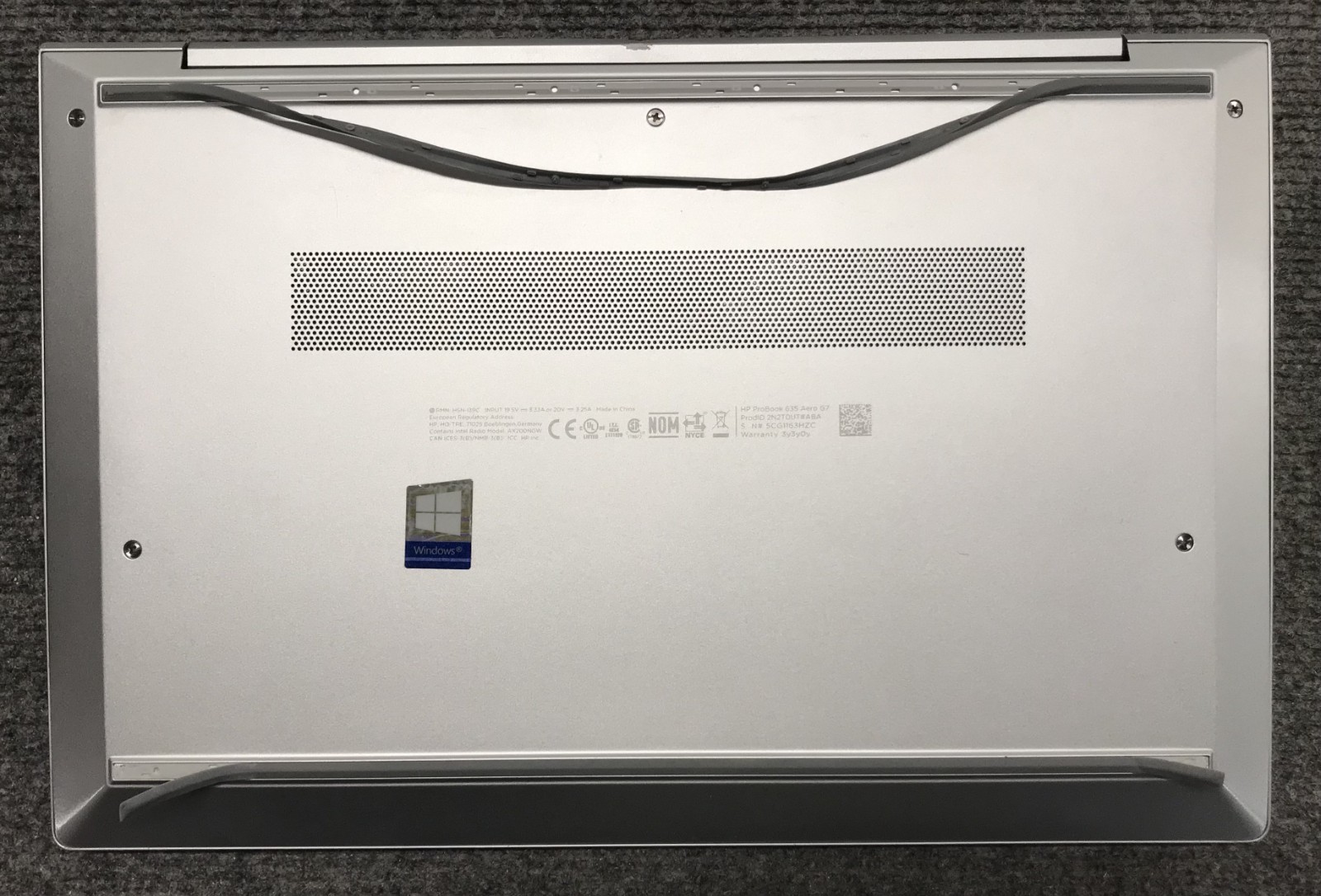 HP ProBook 635 Aero G7 13.3″ Laptop Ryzen 5 4500 8GB RAM 256GB NVMe, As Is