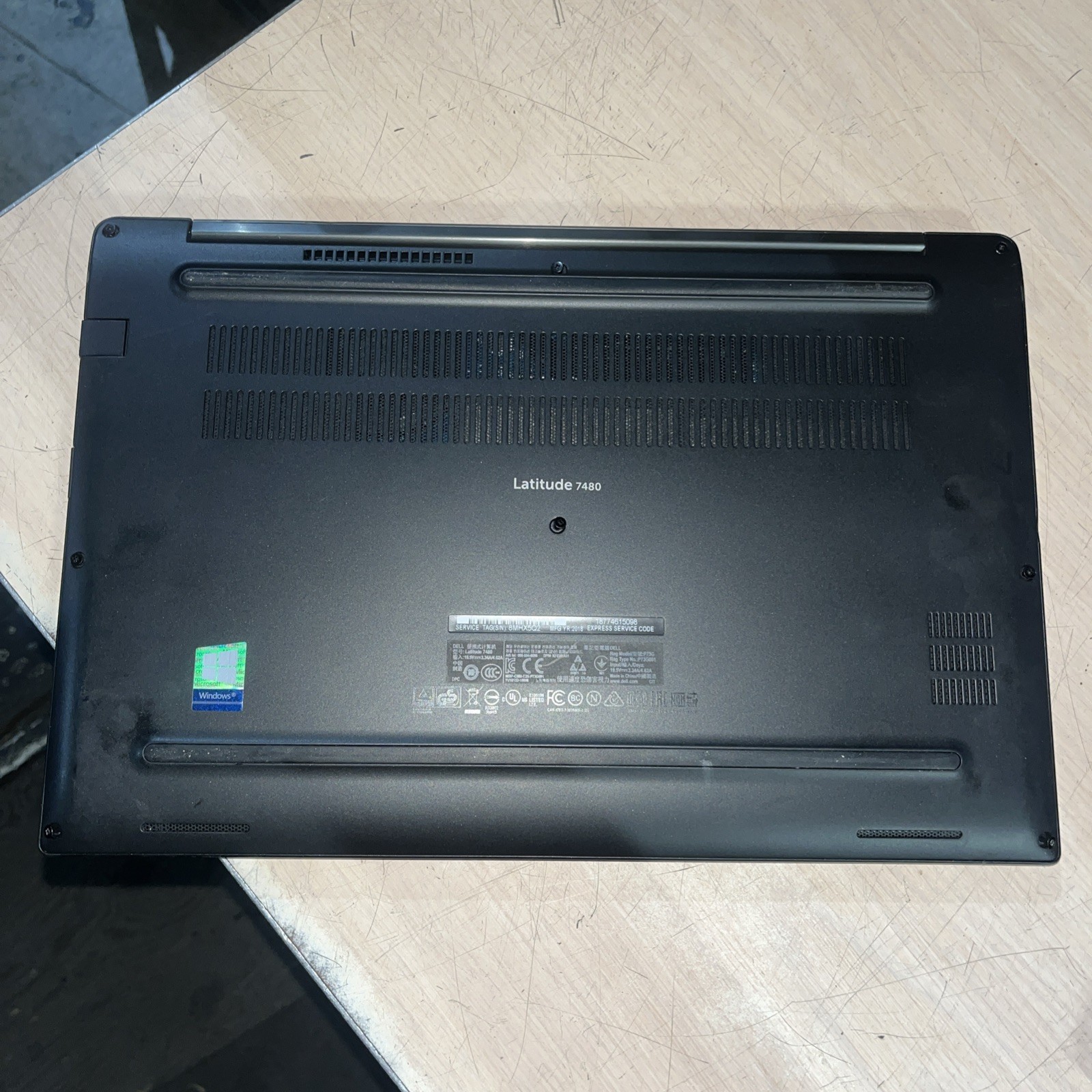 DELL LATITUDE 7480 INTEL CORE I7-7600U 8GB RAM NO HD