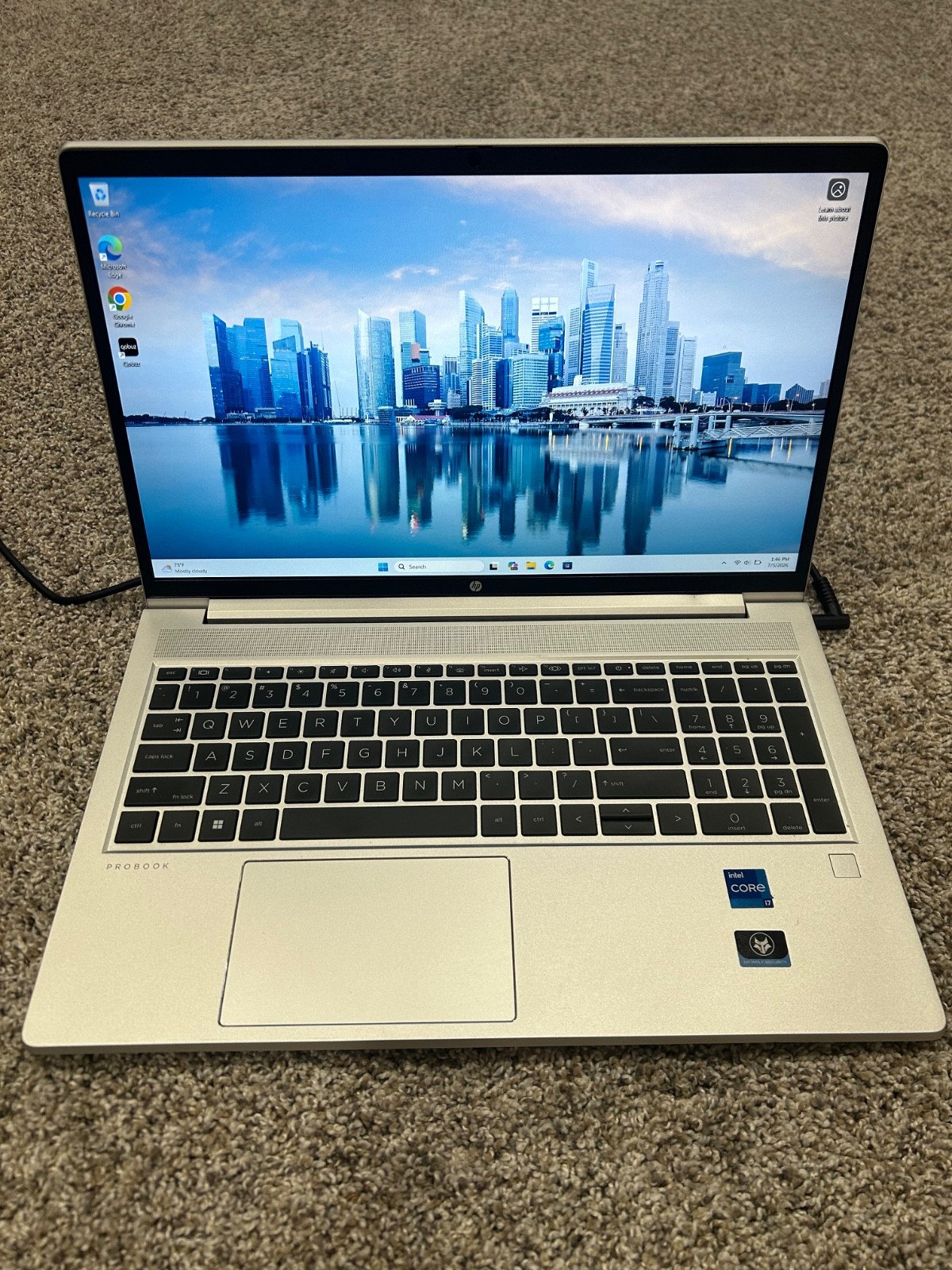 HP ProBook 450 G10 14 in FHD Core i7 1355U 24GB RAM 500GB SSD