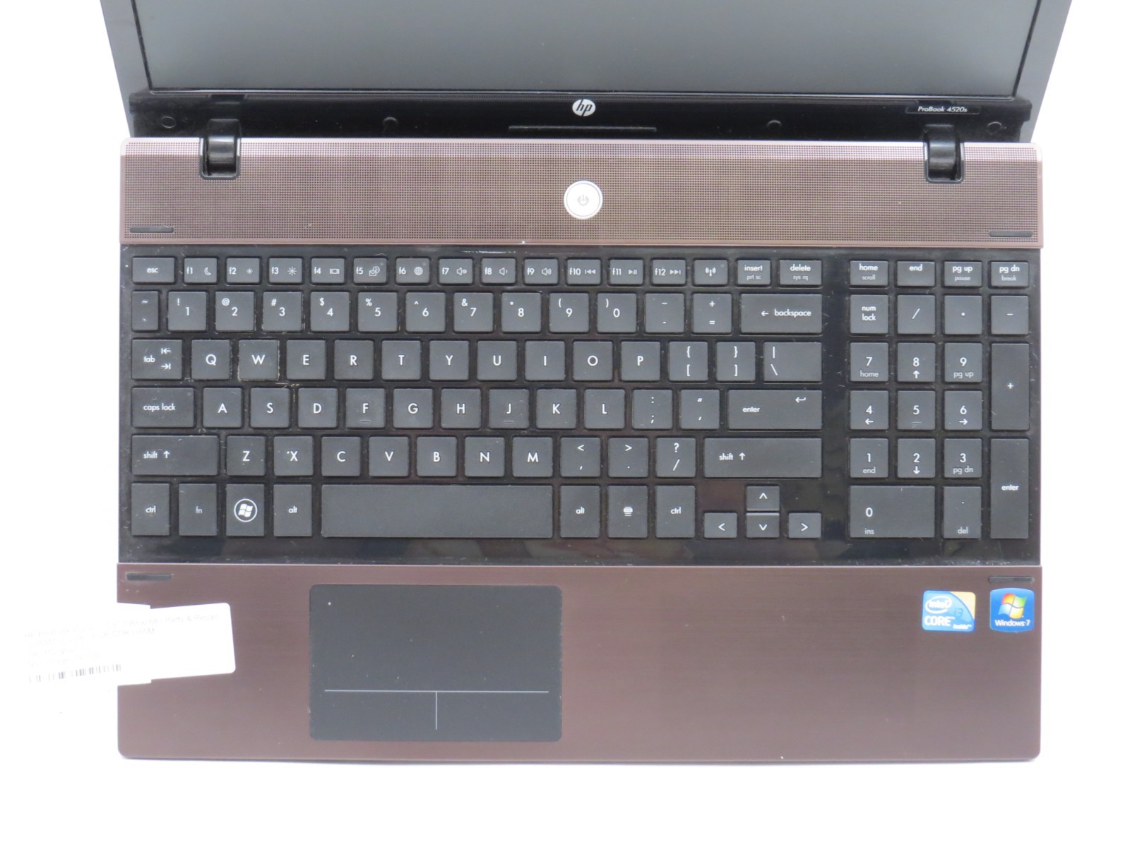 HP ProBook 4520s | i3-350m @ 2.26GHz | 4GB DDR3 | 15.6″ | No HD/OS/AC | Parts