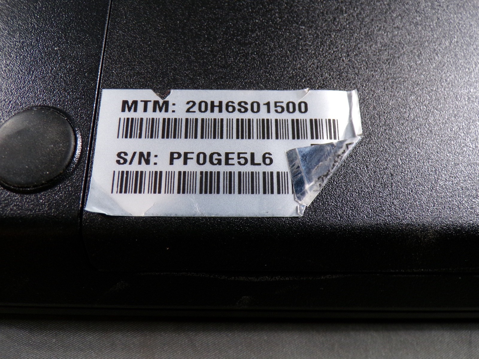 THINKPAD LENOVO E570 INTEL CORE i5-7200U 2.50GHZ 8GB RAM **BIOS L0CKED **NO HD/