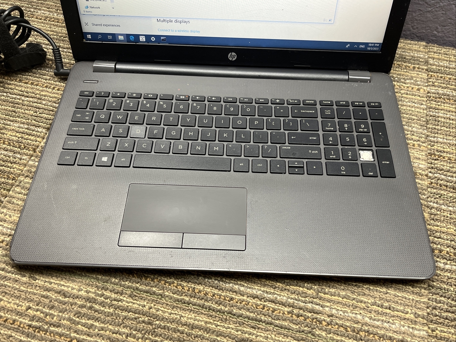 HP 15-3168ngw Laptop AMD E2-9000e RADEON R2 4GB RAM 500GB HDD 2242