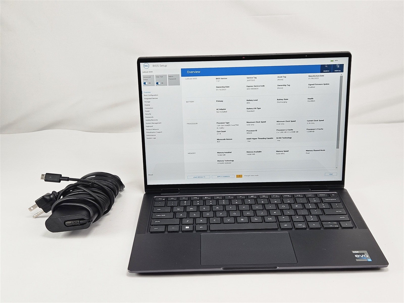 Dell Latitude 9430 2-in-1 i5-1245U 16GB DDR5 256GB NVMe Iris Xe GPU