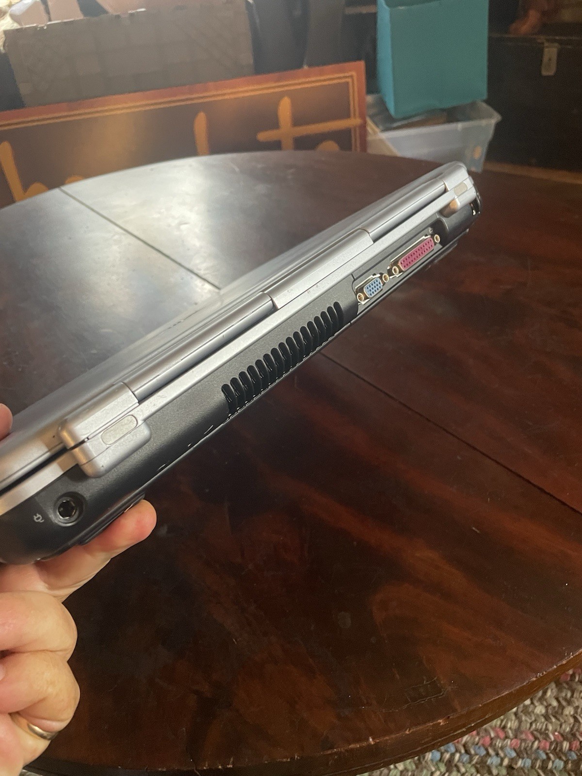 HP Pavillion ZV5000 Laptop UNTESTED- No Charger! Looks Good & Complete