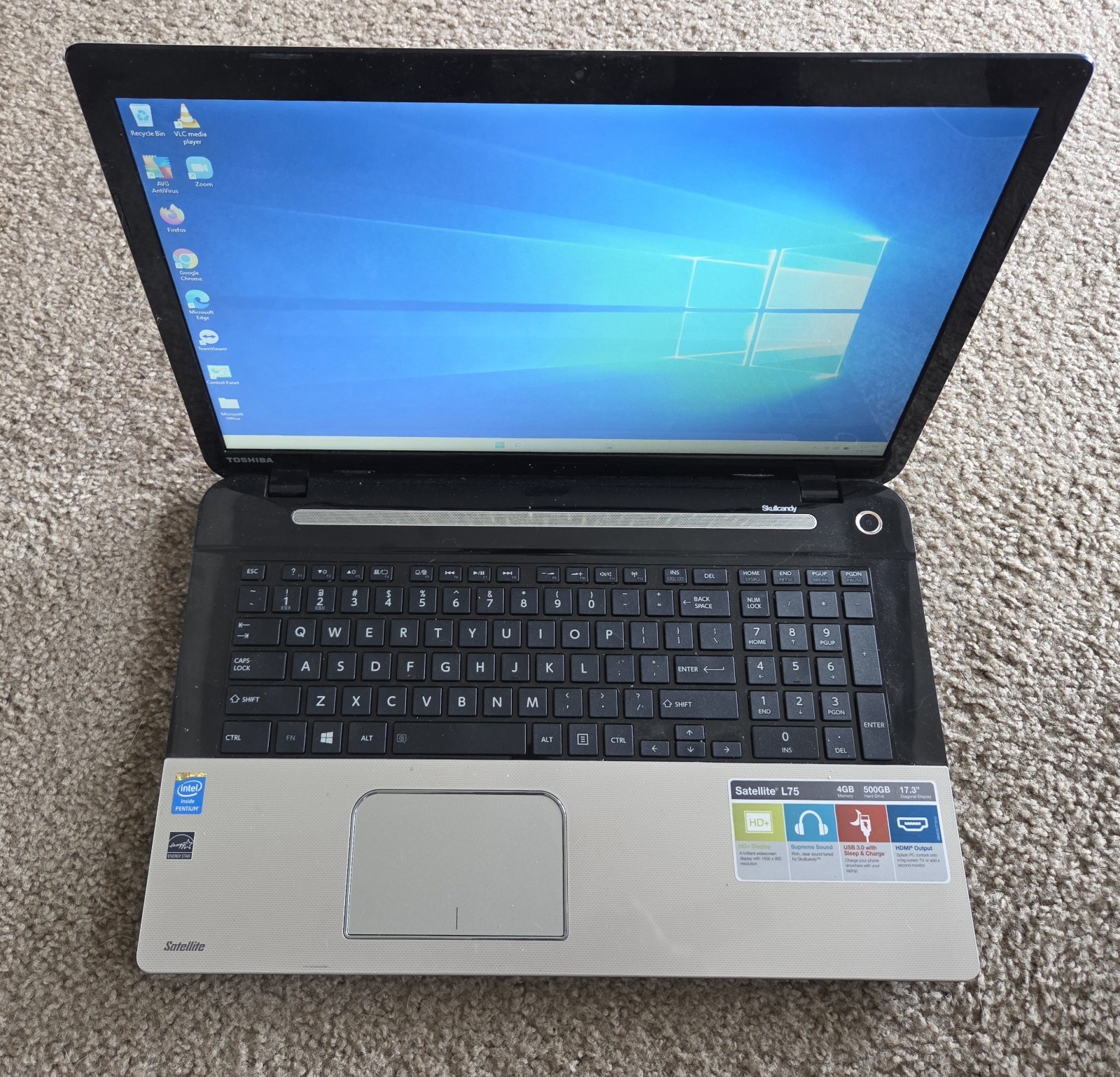 Toshiba laptop (Great)